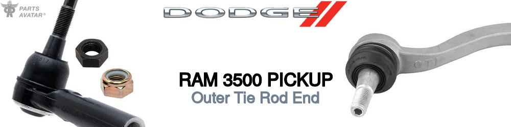 Discover Dodge Ram 3500 pickup Outer Tie Rods For Your Vehicle