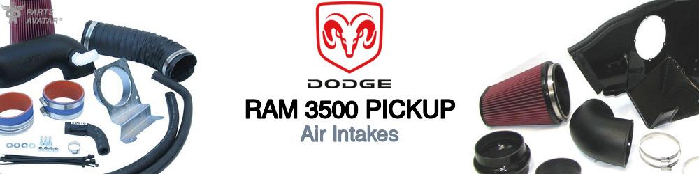 Discover Dodge Ram 3500 pickup Air Intakes For Your Vehicle