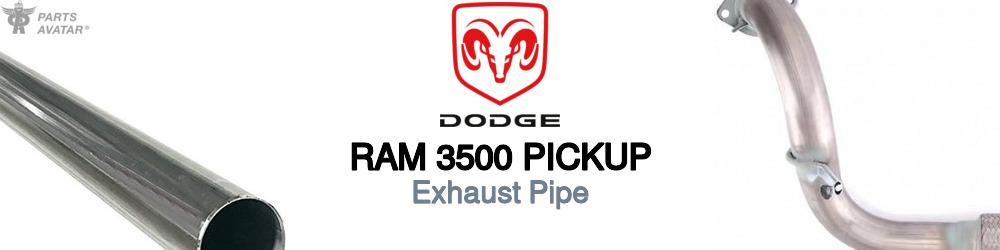 Discover Dodge Ram 3500 pickup Exhaust Pipe For Your Vehicle