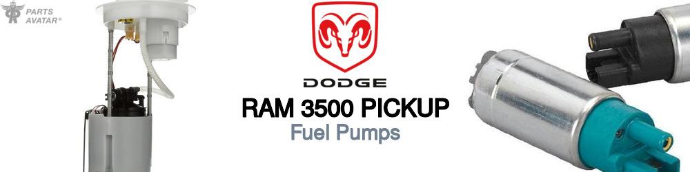 Discover Dodge Ram 3500 pickup Fuel Pumps For Your Vehicle