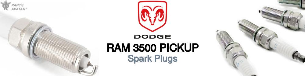 Discover Dodge Ram 3500 pickup Spark Plugs For Your Vehicle