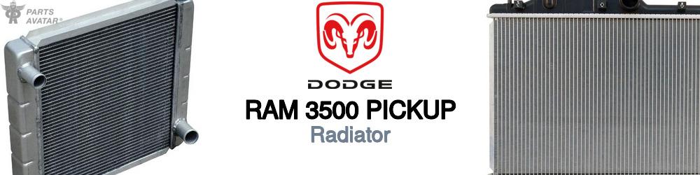 Discover Dodge Ram 3500 pickup Radiators For Your Vehicle