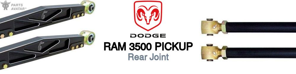 Discover Dodge Ram 3500 pickup Rear Joints For Your Vehicle