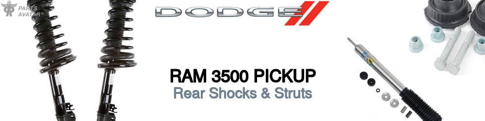 Dodge Ram 3500 Rear Shocks & Struts