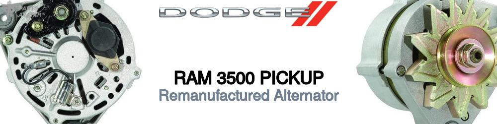 Discover Dodge Ram 3500 pickup Remanufactured Alternator For Your Vehicle