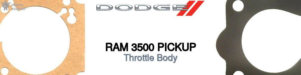Discover Dodge Ram 3500 pickup Throttle Body For Your Vehicle