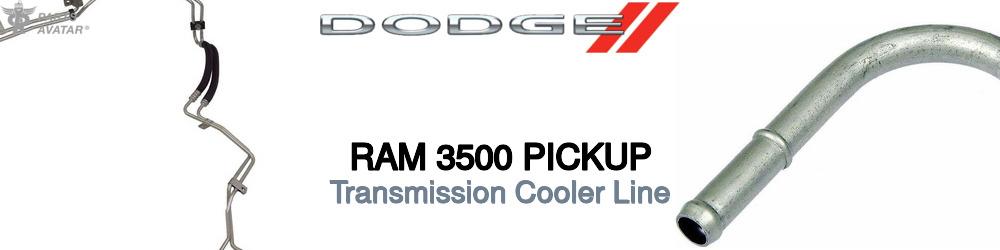 Dodge Ram 3500 Transmission Cooler Line | PartsAvatar Dodge Ram 3500 Transmission Cooler Lines