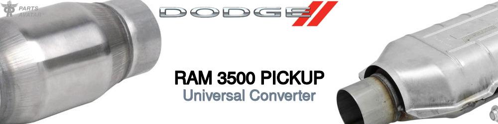 Discover Dodge Ram 3500 pickup Universal Catalytic Converters For Your Vehicle