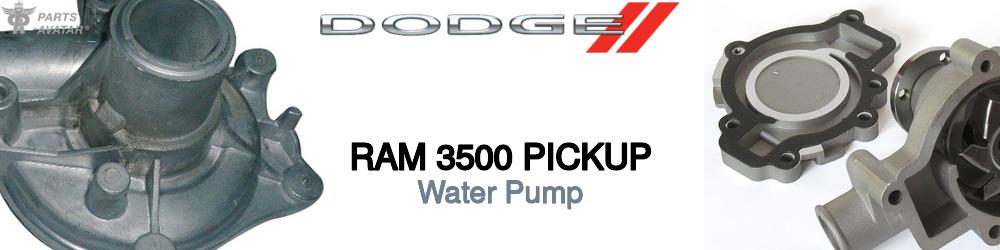 Discover Dodge Ram 3500 pickup Water Pumps For Your Vehicle
