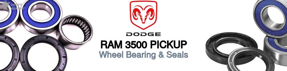 Discover Dodge Ram 3500 pickup Wheel Bearings For Your Vehicle