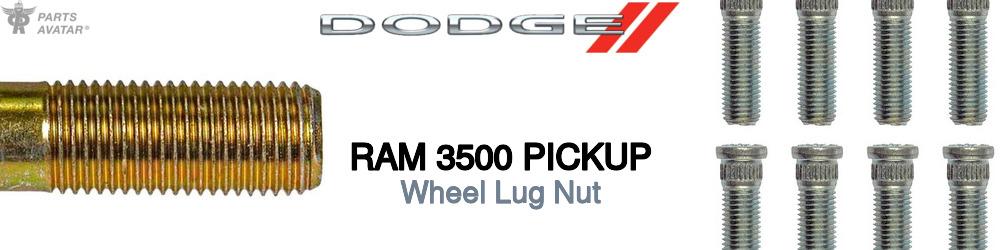 Discover Dodge Ram 3500 pickup Lug Nuts For Your Vehicle
