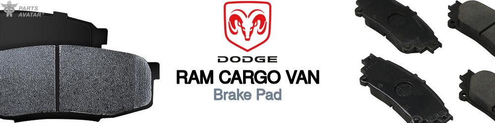 Discover Dodge Ram cargo van Brake Pads For Your Vehicle