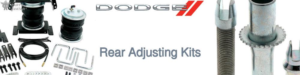 Discover Dodge Rear Adjusting Kits For Your Vehicle