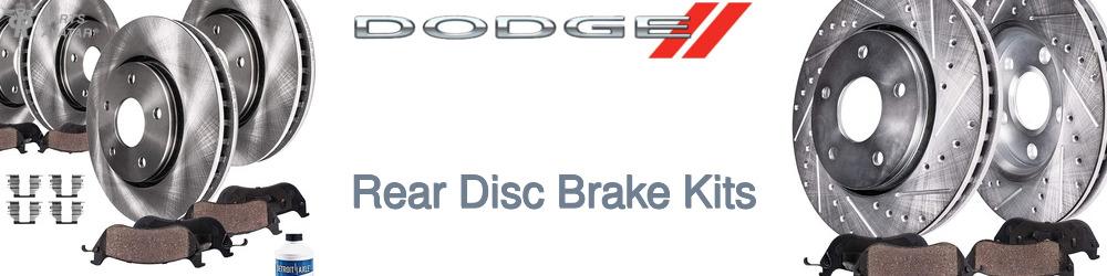 Discover Dodge Rear Brake Rotors and Pads For Your Vehicle