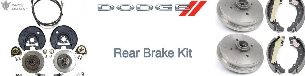 Discover Dodge Rear Brake Kit For Your Vehicle