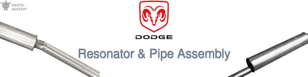 Discover Dodge Resonator and Pipe Assemblies For Your Vehicle