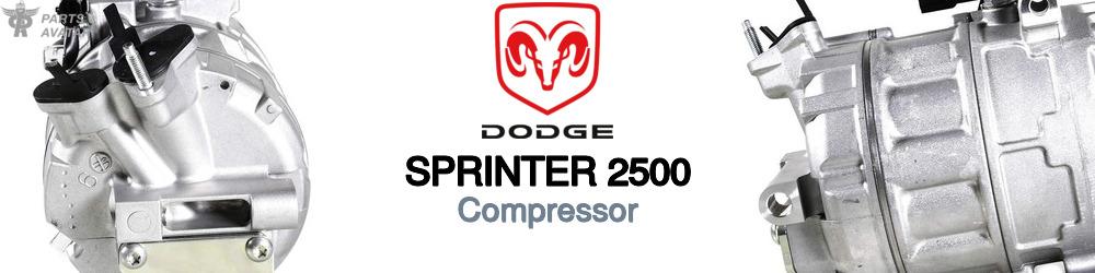 Discover Dodge Sprinter 2500 AC Compressors For Your Vehicle