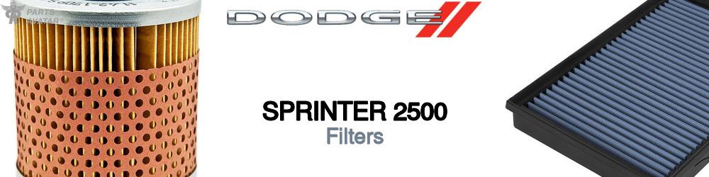 Discover Dodge Sprinter 2500 Car Filters For Your Vehicle