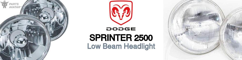 Discover Dodge Sprinter 2500 Low Beam Bulbs For Your Vehicle