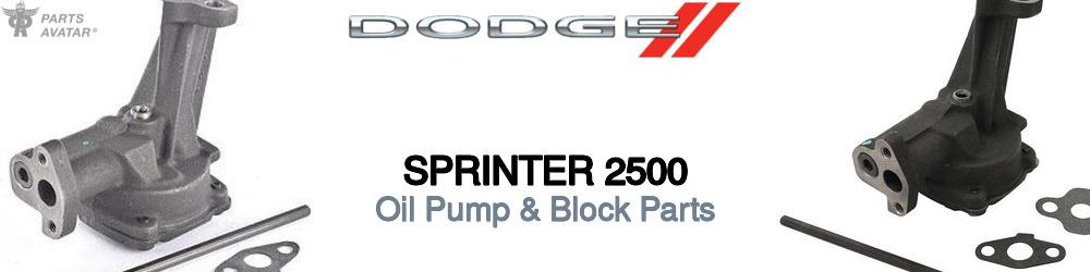 Discover Dodge Sprinter 2500 Oil Pumps For Your Vehicle