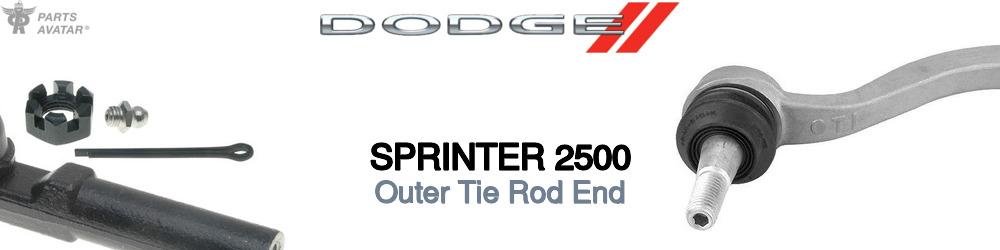 Discover Dodge Sprinter 2500 Outer Tie Rods For Your Vehicle