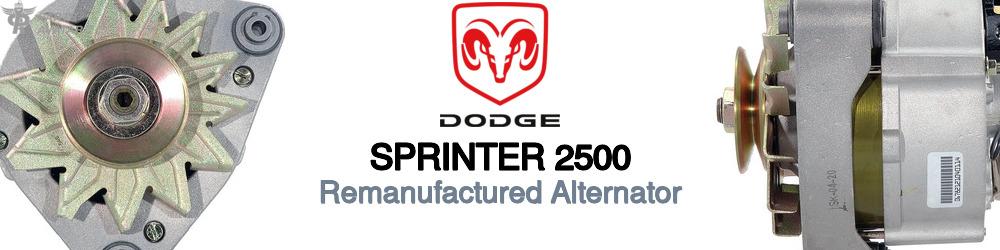 Discover Dodge Sprinter 2500 Remanufactured Alternator For Your Vehicle