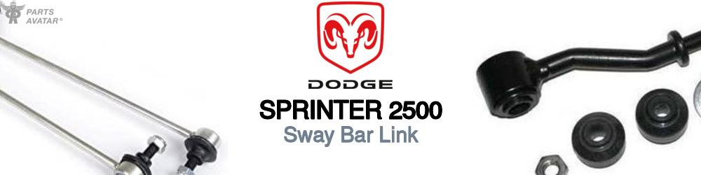 Discover Dodge Sprinter 2500 Sway Bar Links For Your Vehicle