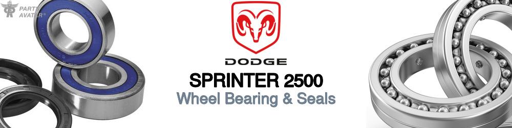 Discover Dodge Sprinter 2500 Wheel Bearings For Your Vehicle