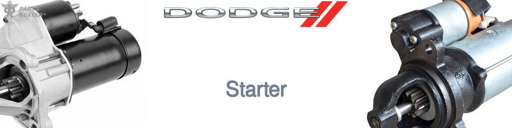 Discover Dodge Starters For Your Vehicle