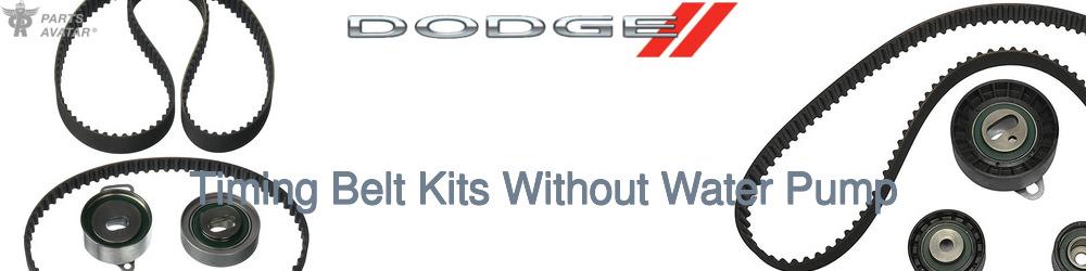 Discover Dodge Timing Belt Kits For Your Vehicle