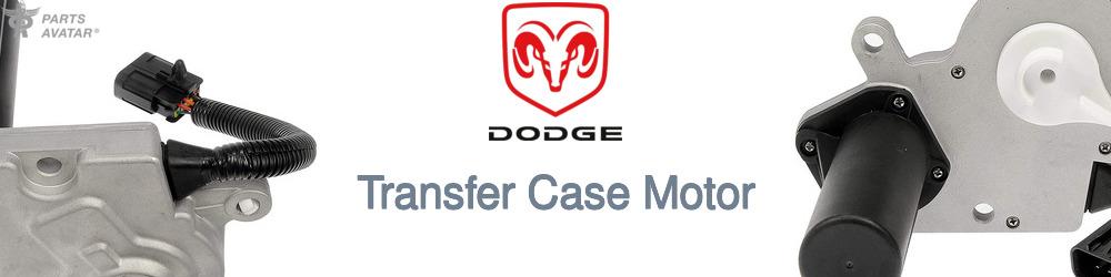 Discover Dodge Transfer Case Motors For Your Vehicle