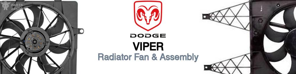 Discover Dodge Viper Radiator Fans For Your Vehicle