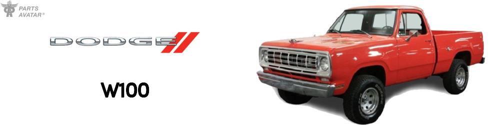 Discover Dodge W100 Parts For Your Vehicle