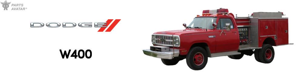 Discover Dodge W400 Parts For Your Vehicle