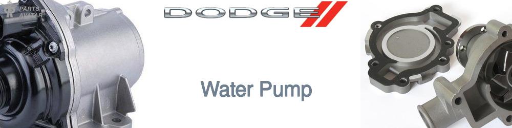 Discover Dodge Water Pumps For Your Vehicle