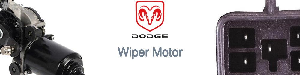 Discover Dodge Wiper Motors For Your Vehicle