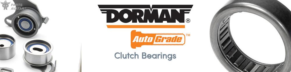Discover Dorman/Autograde Clutch Bearings For Your Vehicle