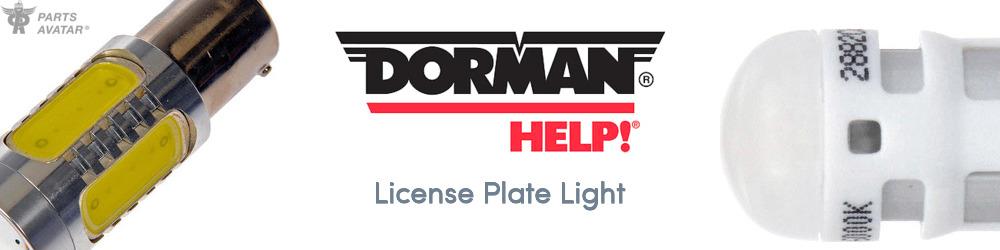 Discover Dorman/Help License Plate Light For Your Vehicle