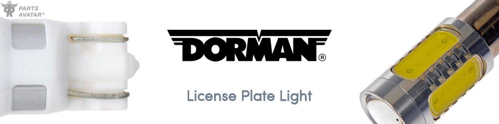 Discover Dorman License Plate Light For Your Vehicle
