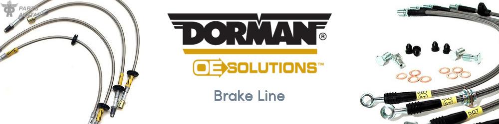 Discover Dorman (OE Sollutions) Brake Line For Your Vehicle