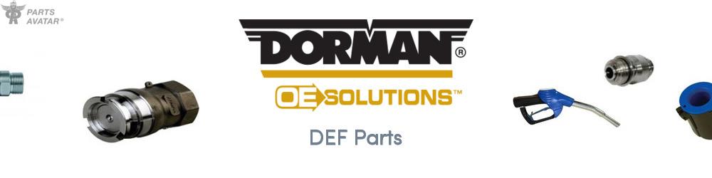 Discover DORMAN (OE SOLUTIONS) DEF For Your Vehicle