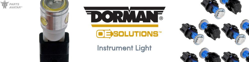 Discover Dorman (OE Sollutions) Instrument Light For Your Vehicle