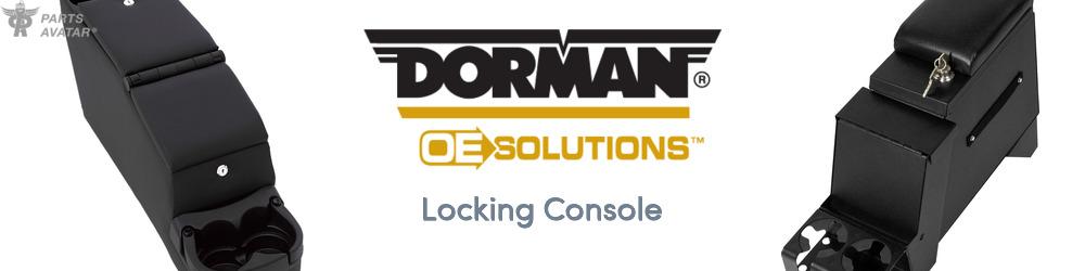 Discover Dorman (OE Sollutions) Locking Console For Your Vehicle