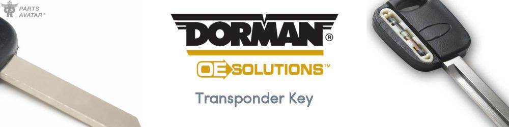 Discover Dorman (OE Sollutions) Transponder Key For Your Vehicle