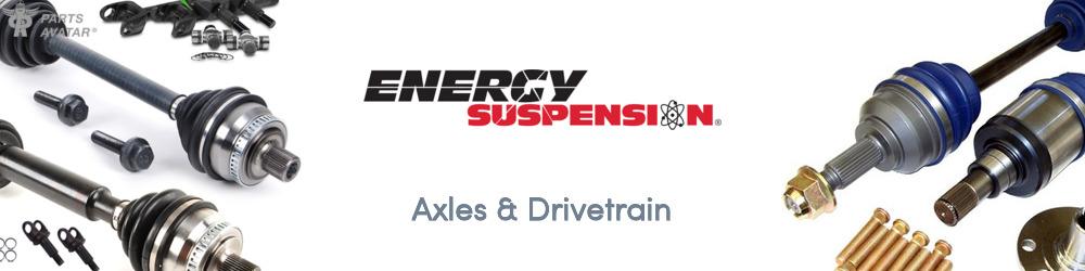 Discover ENERGY SUSPENSION Drivetrain For Your Vehicle