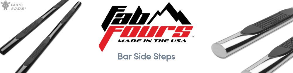Discover Fab Fours Bar Side Steps For Your Vehicle