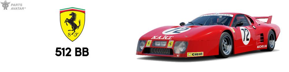 Discover Ferrari 512 BB Parts For Your Vehicle