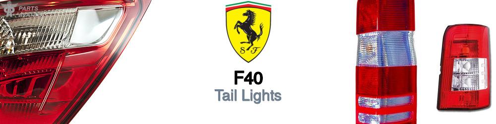 Discover Ferrari F40 Tail Lights For Your Vehicle