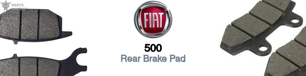 Discover Fiat 500 Rear Brake Pads For Your Vehicle