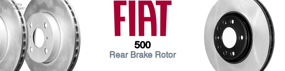 Discover Fiat 500 Rear Brake Rotors For Your Vehicle